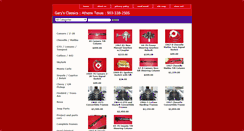 Desktop Screenshot of garys-classics.net